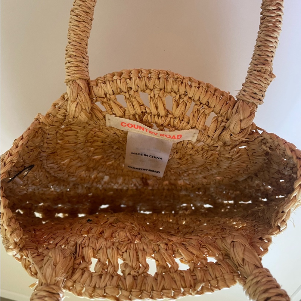 Country Road Small Raffia Bag - Picture 6 of 7